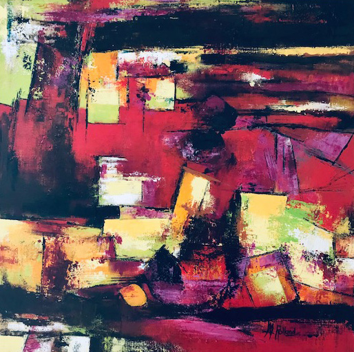 image3 2 peinture abstraite coloré