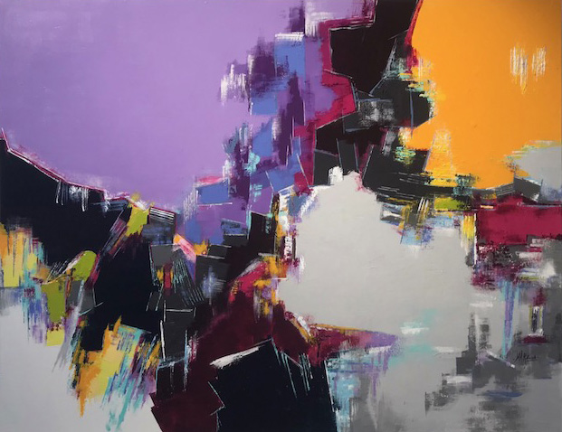 image7 peinture abstraite coloré